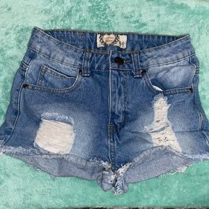 Boohoo Jean Shorts